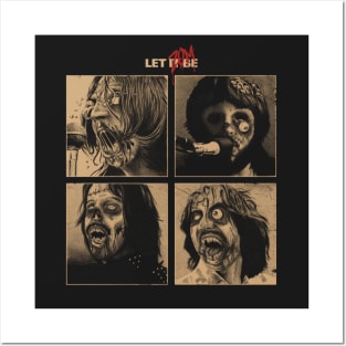 Let it Zombie Posters and Art